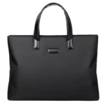 Waterproof Nylon Business Briefcase, Large Capacity 15.6 Inch Laptop Work Tote Bag