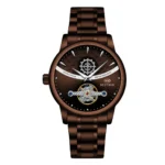 Moon Phase Hollow Two-Tone Men Steel Band Watch Chinese Wave Business Waterproof Quartz Wristwatch - Image 4