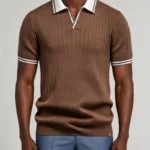 Modern Fit Color-Block Polo Shirt - 图片 3
