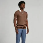 Modern Fit Color-Block Polo Shirt - 图片 2