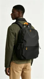 Breathable Pressure-Relief Multi-functional USB Laptop Backpack, Waterproof Contrast Commute & School Casual Bag - Image 2