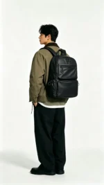 Pressure-Relief Comfort Glossy Laptop Backpack, Multi-compartment Water Resistant Business Commute & School Bag - Image 2