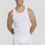 Men's Slim Fit Moisture-Wicking Stretch Tank Top Undershirt(Two Pairs Of Underwear)
