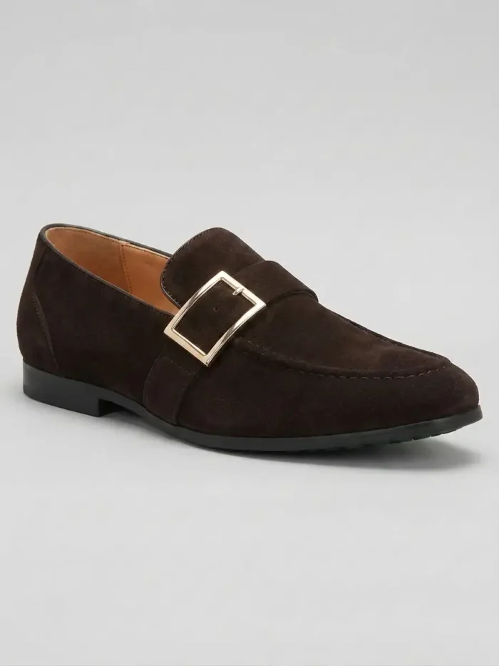 Suede Driving Shoes - Image 10