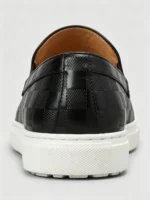 Men's Checkered Tassel Slip-On Casual Loafer Dress Shoes - Image 7
