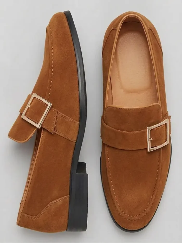 Suede Driving Shoes - Image 2