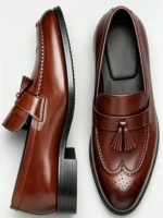 Brogue Tassel Loafers - Image 7