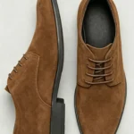 Men's Suede Lace-Up Chukka Ankle Boots Casual Dress Shoes