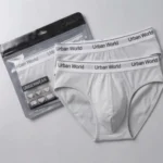 Men's Logo Waistband Soft Stretch Breathable Briefs(Two Pairs Of Underwear)