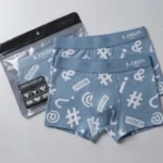 Men's Novelty Graphic Print Soft Stretch Boxer Briefs(Two Pairs Of Underwear)