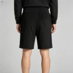 Vintage Embroidered Leather-Patch Corduroy Drawstring Shorts - Image 15