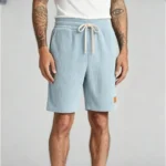 Vintage Embroidered Leather-Patch Corduroy Drawstring Shorts - Image 23