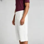 Modern Fit Linen Blend Cropped Pants - 图片 3