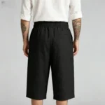 Modern Fit Linen Blend Cropped Pants - 图片 15