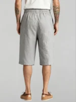 Modern Fit Linen Blend Cropped Pants - Image 13