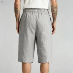 Modern Fit Linen Blend Cropped Pants - 图片 18