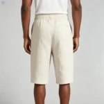 Modern Fit Linen Blend Cropped Pants - 图片 8