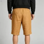 Modern Fit Linen Blend Cropped Pants - 图片 4