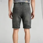 Modern Fit Star Denim Shorts - Image 3