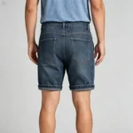 Modern Fit Star Denim Shorts - Image 6
