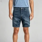 Modern Fit Star Denim Shorts - Image 5