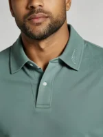 Collar Embroidery Long Sleeve Lapel Polo, Slim Fit Casual Long Sleeve Top for Men - Image 16