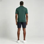 Men's Half Zip Rib Knit Polo - Image 30