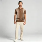 Modern Fit Knit Polo Shirt - Image 3