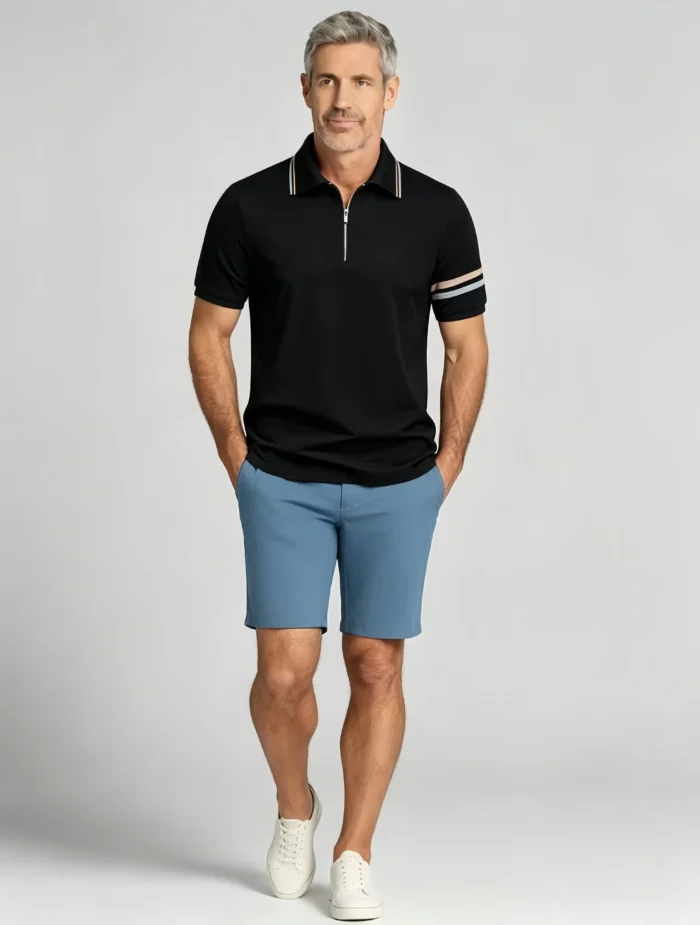 Modern Fit Tencel Cotton Polo - Image 13