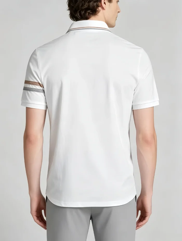 Modern Fit Tencel Cotton Polo - Image 6