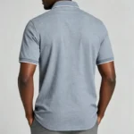 Modern Fit Zip Polo Shirt - Image 9
