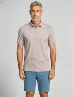 Modern Fit Zip Polo Shirt - Image 13