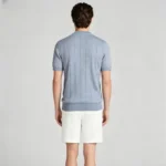 Modern Fit Cotton Crew Neck Knit Short Sleeve Tee - 图片 15