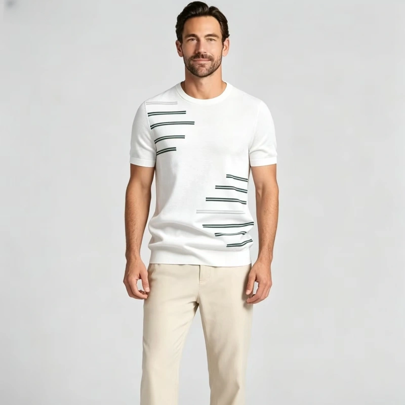 微信图片_20260609140051_1043_4 Modern Fit Crew Neck Knit Tee - Image 1