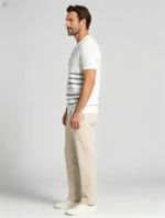 Modern slim-fit crew neck knit T-shirt - Image 6