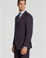 Men's Slim Fit Two-Button 2 Piece Business Casual Suit - 图片 7