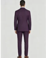 Men's Slim Fit Two-Button 2 Piece Business Casual Suit - 图片 6