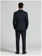 Men's Slim Fit Two-Button 2 Piece Business Suit - Image 8