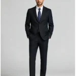 Men's Slim Fit Two-Button 2 Piece Business Suit