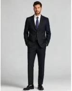 Men's Slim Fit Two-Button 2 Piece Business Suit