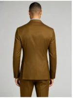 Men's Slim Fit Two-Button 2 Piece Business Suit - Image 5
