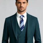 Modern Fit Vintage Casual Suit Set