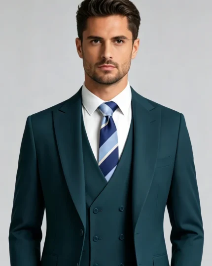 Modern Fit Vintage Casual Suit Set