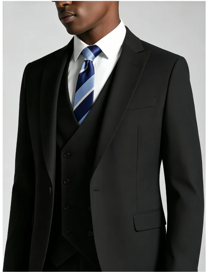 Modern Fit Vintage Casual Suit Set - Image 8