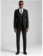 Modern Fit Vintage Casual Suit Set - Image 9