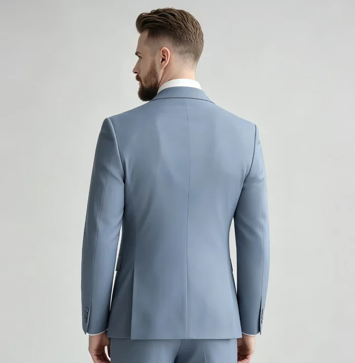 Modern Fit Vintage Casual Suit Set - Image 11