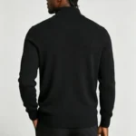 Modern Fit Half-Zip Mandarin Collar Sweater - Image 45