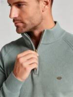 Modern Fit Half-Zip Mandarin Collar Sweater - Image 16