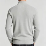 Modern Fit Half-Zip Mandarin Collar Sweater - Image 40