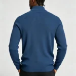 Modern Fit Half-Zip Mandarin Collar Sweater - Image 29